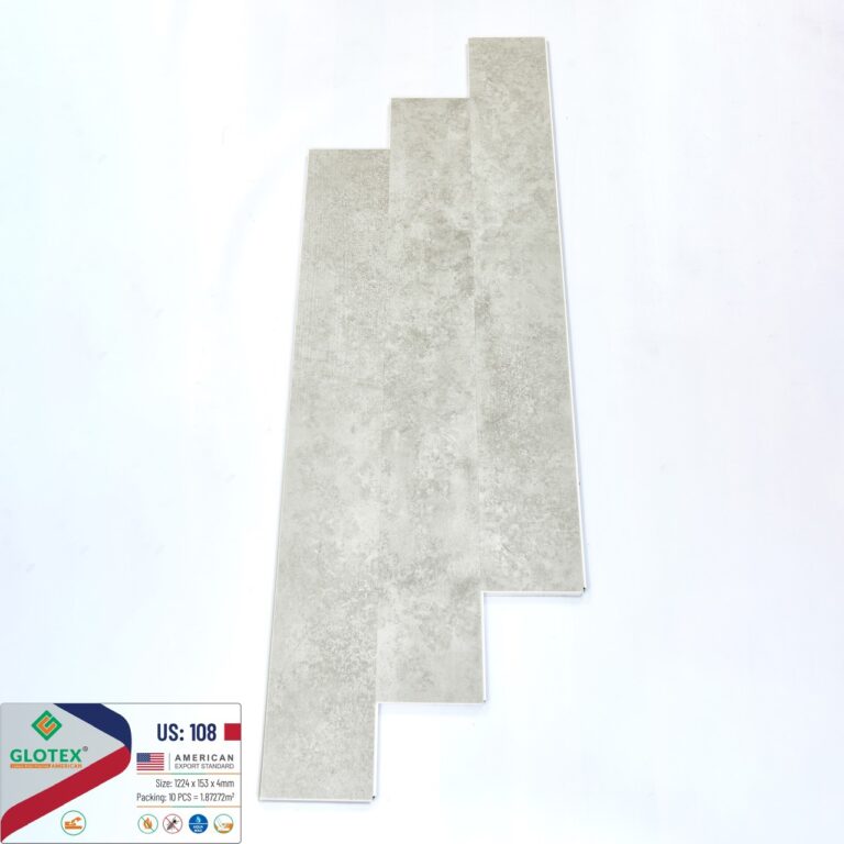 Sàn nhựa Glotex vân đá màu US 108