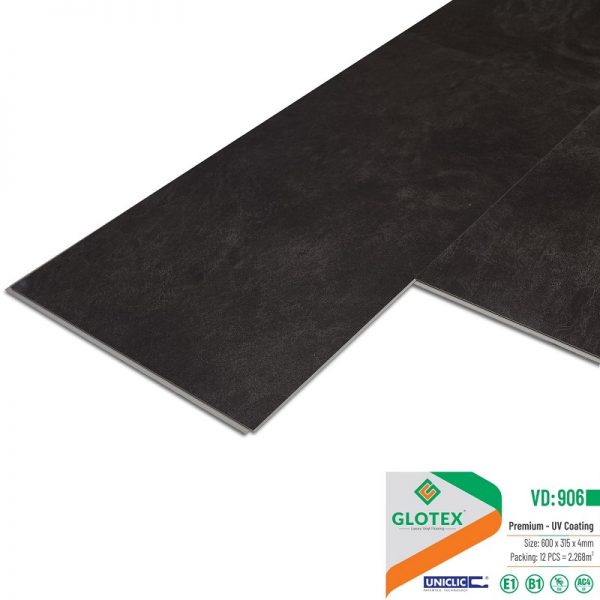 Sàn nhựa glotex hèm khóa vân đá VD906