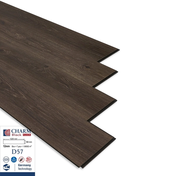 Sàn gỗ Charm Back 12mm – D57