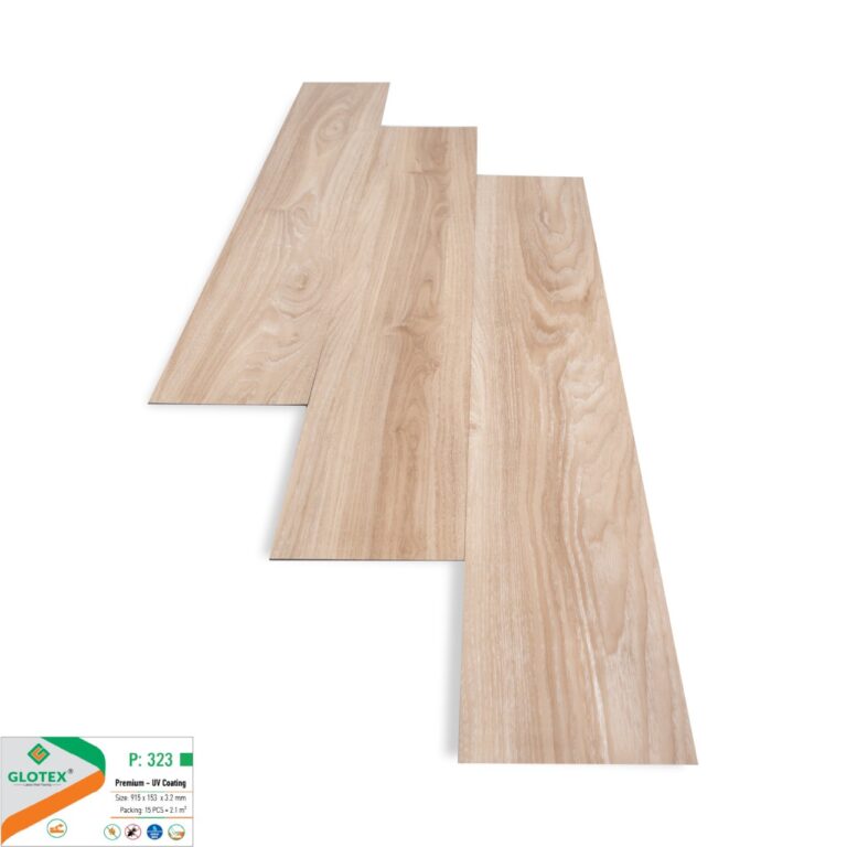 Sàn nhựa glotex hèm khóa 3.2mm P323