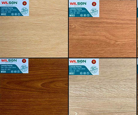 Sàn Gỗ Wilson - Sàn gỗ công nghiệp Việt Nam bền đẹp.