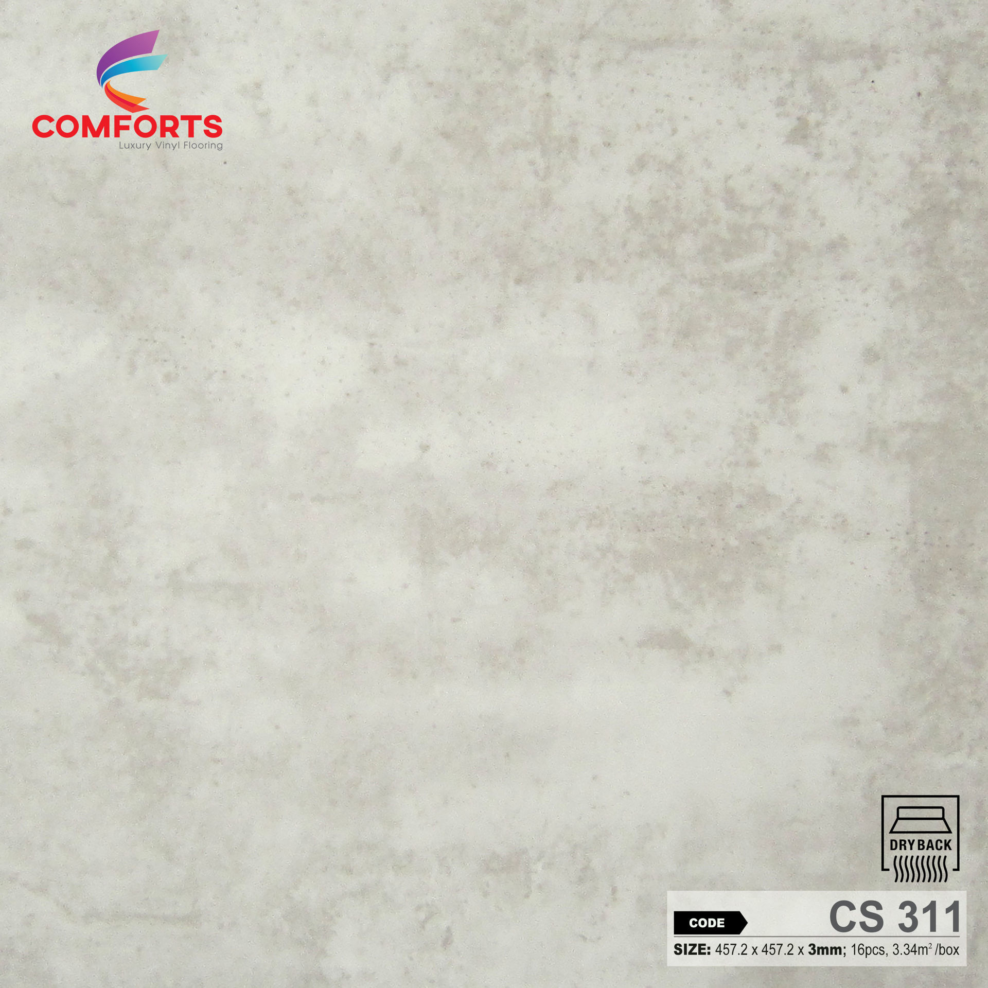 Sàn Nhựa Dán Keo Comforts CS311