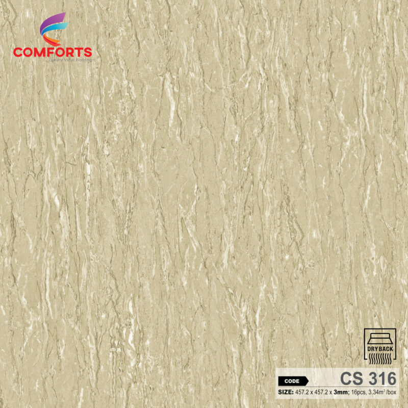 Sàn Nhựa Dán Keo Comforts CS316