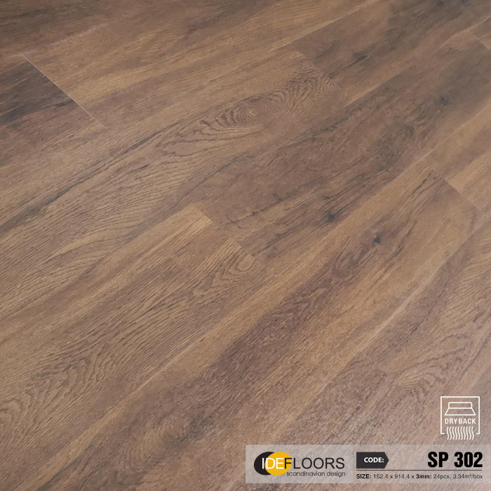 Sàn Nhựa Dán Keo Idefloors SP302