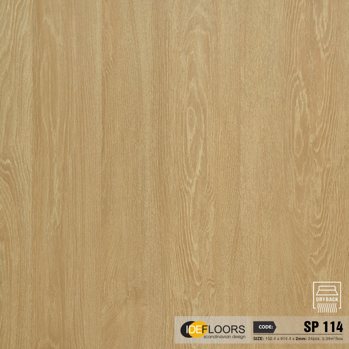 Sàn Nhựa Dán Keo Idefloors SP114