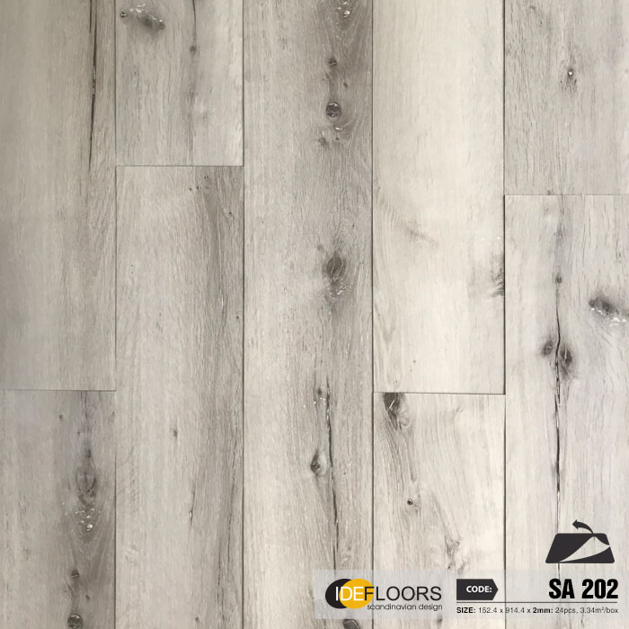 Sàn Nhựa Dán Keo Idefloors SA202