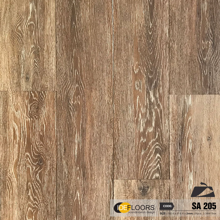 Sàn Nhựa Dán Keo Idefloors SA205
