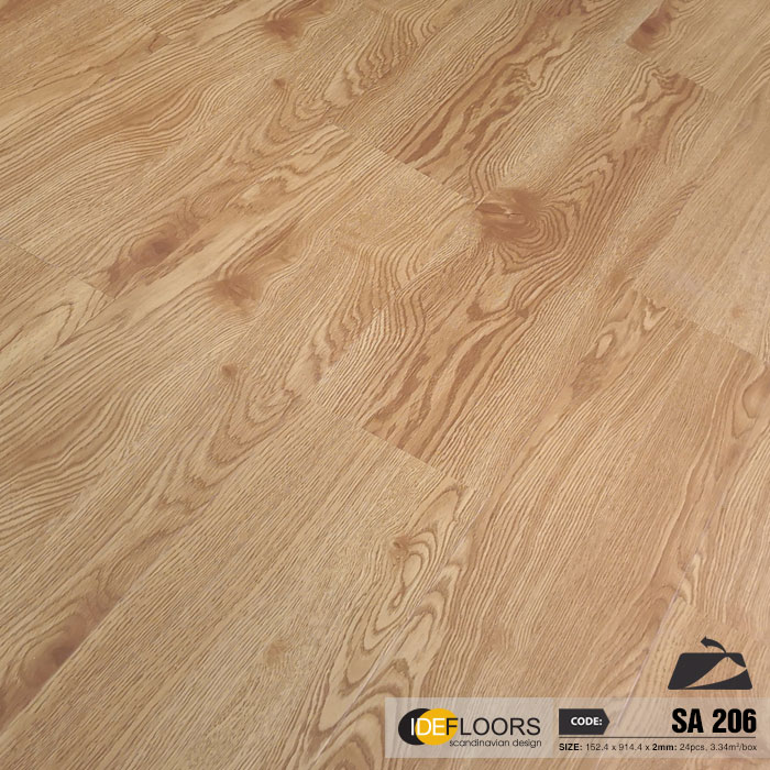Sàn Nhựa Dán Keo Idefloors SA206