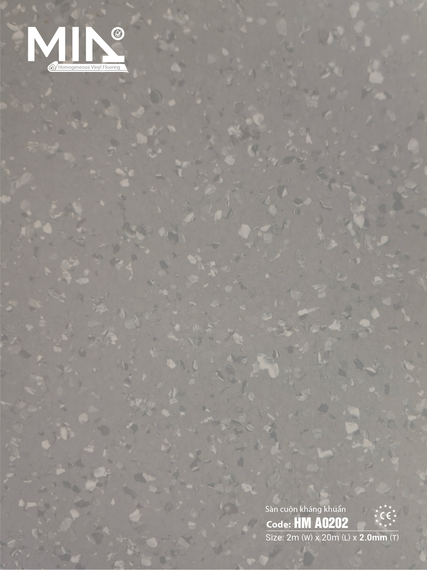 Sàn Vinyl Cuộn Kháng Khuẩn Mia HM A0202