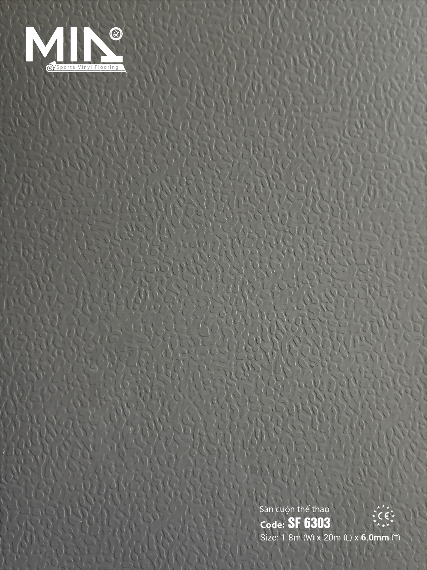 Sàn Vinyl Cuộn Thể Thao Mia SF 6303