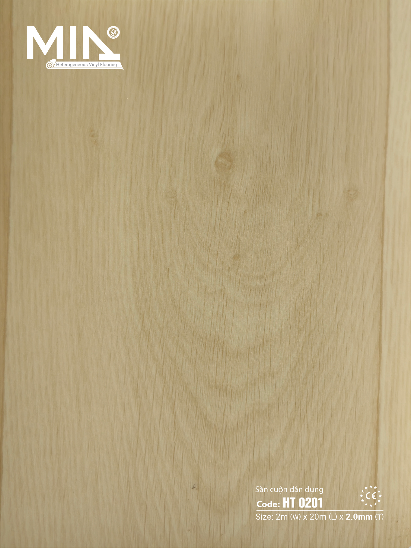Sàn Vinyl Cuộn Dân Dụng Mia HT0201