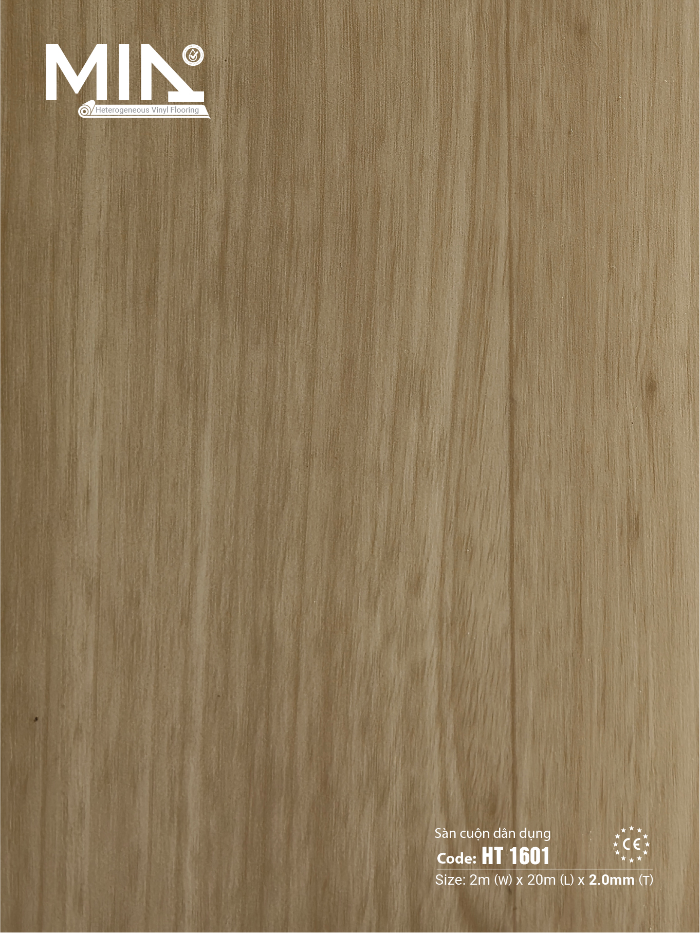 Sàn Vinyl Cuộn Dân Dụng Mia HT1601