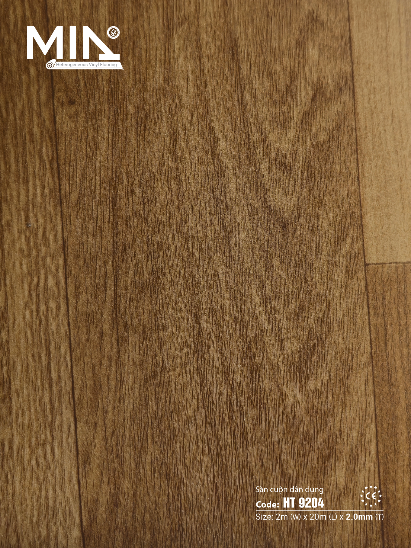 Sàn Vinyl Cuộn Dân Dụng Mia HT9204