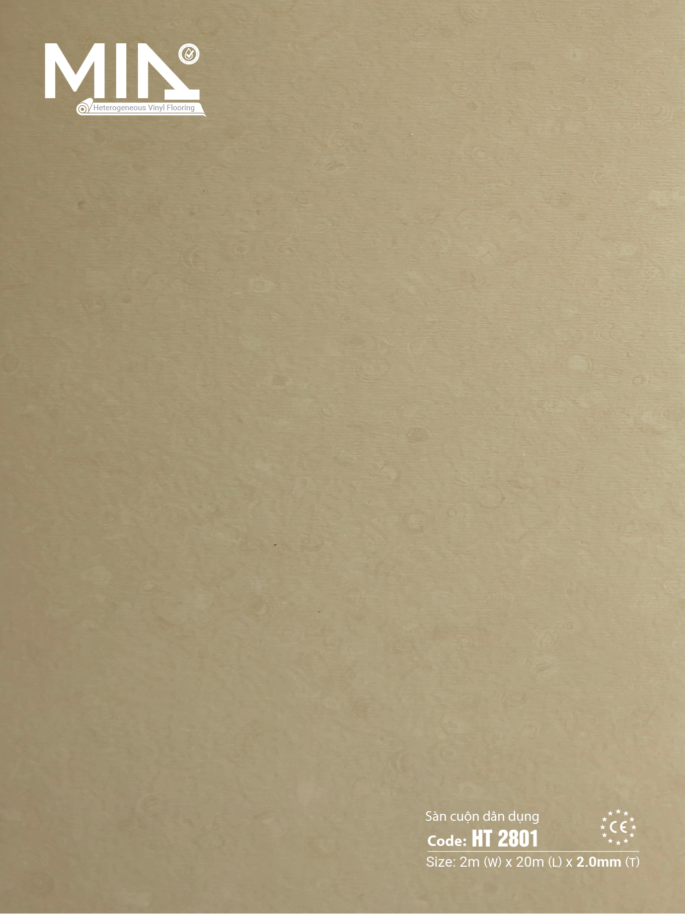Sàn Vinyl Cuộn Dân Dụng Mia HT2801