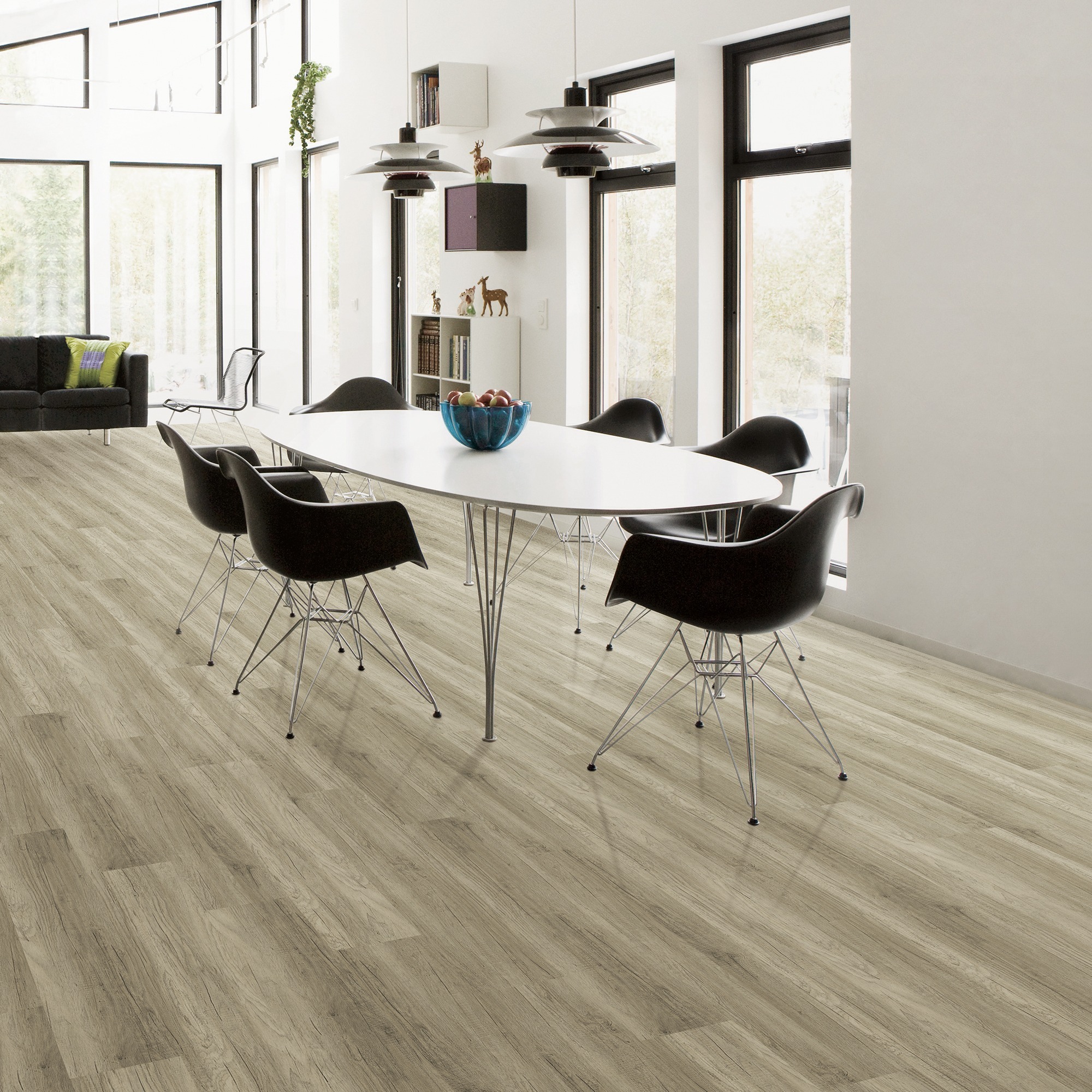 Sàn Gỗ Pháp TARKETT LOFT GREY NON EIR