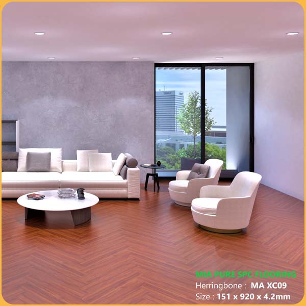 Sàn Nhựa Xương Cá Mia XC09