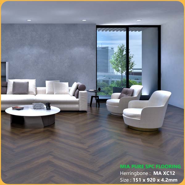 Sàn Nhựa Xương Cá Mia XC12