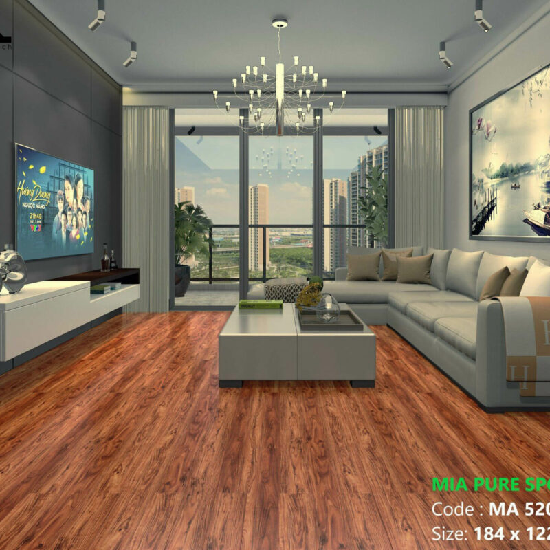 Sàn Nhựa Hèm Khóa Mia MA5204