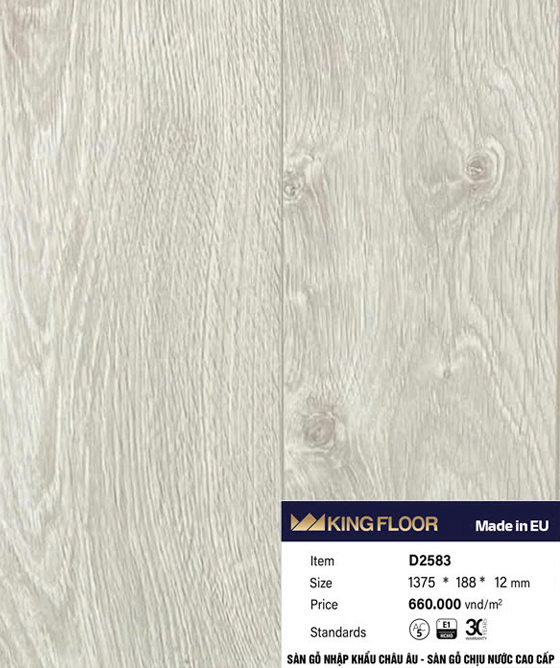 Sàn Gỗ KingFloor D2583
